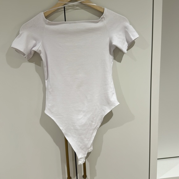 Zara white bodysuit with tags size M. - Picture 3 of 3